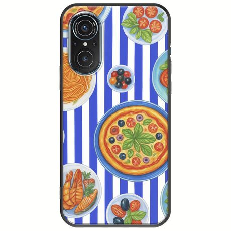 Mediterranean Feast Huawei Nova 9 SE Black TPU (Μαύρη Σιλικόνη)