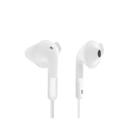 Λεπτομέρεια ακουστικών Defunc Plus Hybrid white