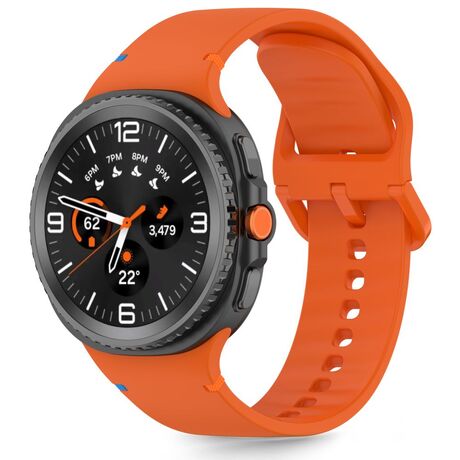 Πορτοκαλί λουράκι σιλικόνης για Samsung Galaxy Watch 8