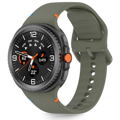 Πράσινο λουράκι σιλικόνης για Samsung Galaxy Watch 8