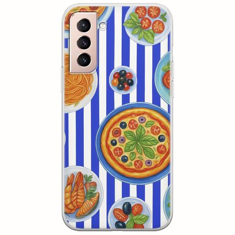 Mediterranean Feast Samsung Galaxy S21 Flexible TPU (Διάφανη Σιλικόνη)