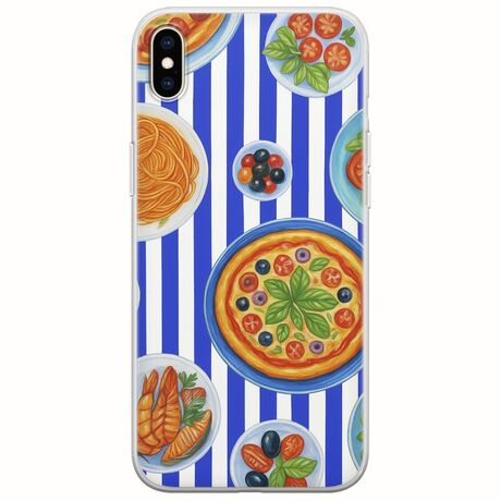 Mediterranean Feast iPhone X / XS Flexible TPU (Διάφανη Σιλικόνη)