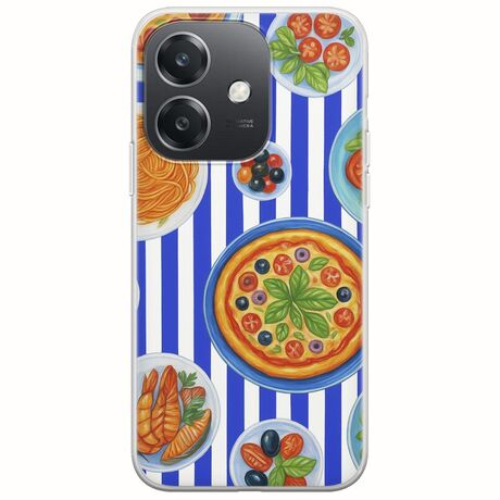 Mediterranean Feast Oppo A40 Flexible TPU (Διάφανη Σιλικόνη)