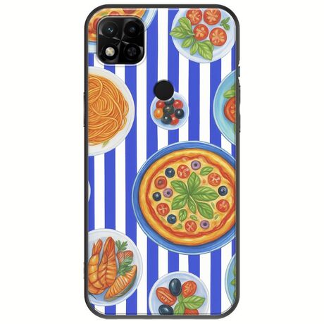 Mediterranean Feast Xiaomi Redmi 10A Black TPU (Μαύρη Σιλικόνη)