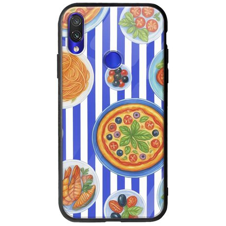 Mediterranean Feast Xiaomi Redmi Note 7 Groove TPU (Tempered Glass και TPU)