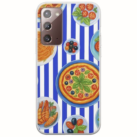 Mediterranean Feast Samsung Galaxy Note 20 Flexible TPU (Διάφανη Σιλικόνη)