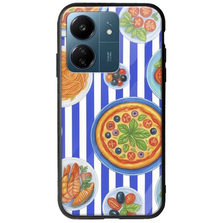 Mediterranean Feast Xiaomi Redmi 13C Groove TPU (Tempered Glass και TPU)