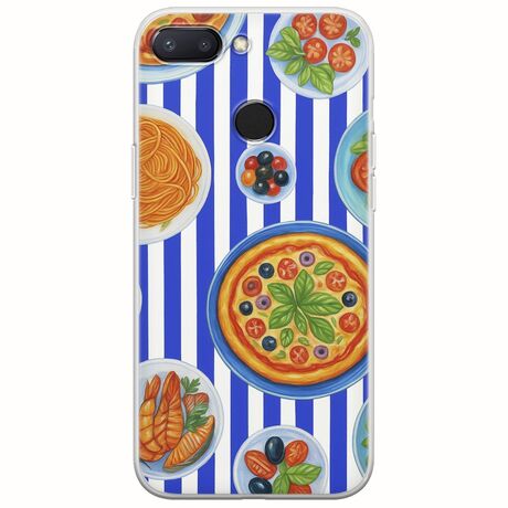 Mediterranean Feast Xiaomi Mi 8 Lite Flexible TPU (Διάφανη Σιλικόνη)