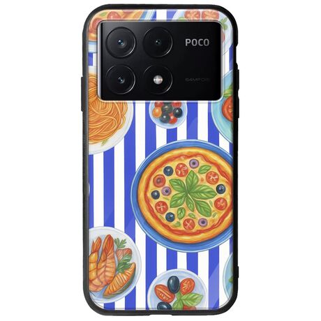 Mediterranean Feast Xiaomi Poco X6 Pro 5G Groove TPU (Tempered Glass και TPU)