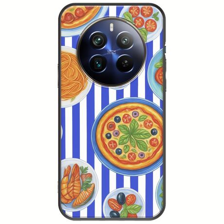 Mediterranean Feast Realme 12+ 5G Black TPU (Μαύρη Σιλικόνη)