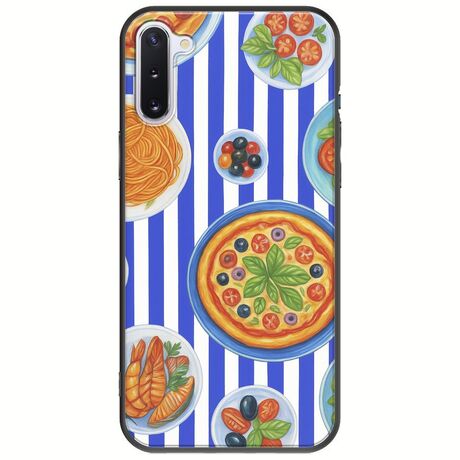 Mediterranean Feast Samsung Galaxy Note 10 Black TPU (Μαύρη Σιλικόνη)