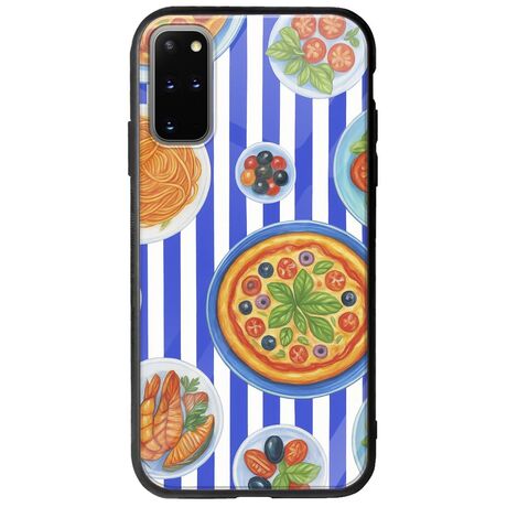 Mediterranean Feast Samsung Galaxy S20 Plus Groove TPU (Tempered Glass και TPU)