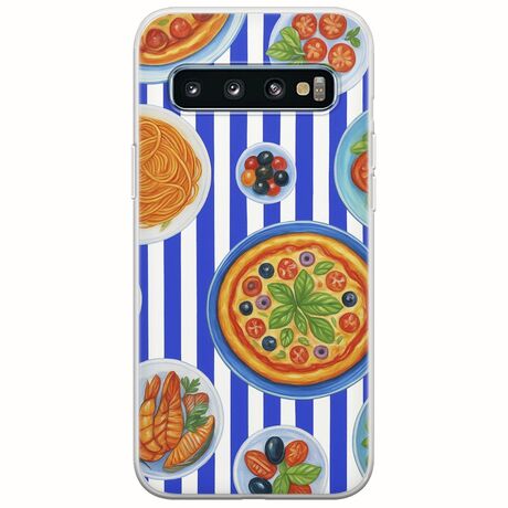 Mediterranean Feast Samsung Galaxy S10 Flexible TPU (Διάφανη Σιλικόνη)