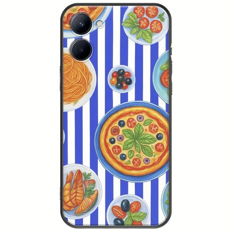 Mediterranean Feast Realme C33 Black TPU (Μαύρη Σιλικόνη)