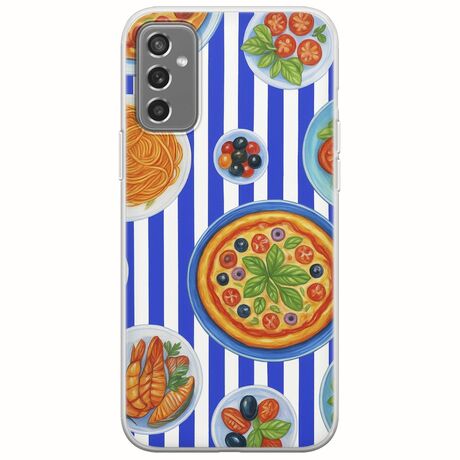 Mediterranean Feast Samsung Galaxy M13 4G Flexible TPU (Διάφανη Σιλικόνη)