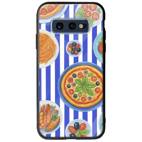 Mediterranean Feast Samsung Galaxy S10e Groove TPU (Tempered Glass και TPU)