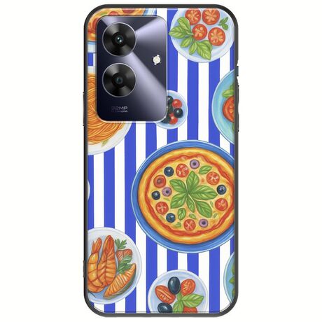 Mediterranean Feast Realme Note 60 Black TPU (Μαύρη Σιλικόνη)