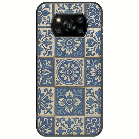 Aegean Mosaic Xiaomi Poco X3 NFC / X3 Pro Black TPU (Μαύρη Σιλικόνη)