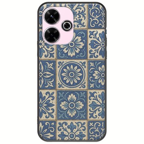 Aegean Mosaic Xiaomi Poco M6 4G Black TPU (Μαύρη Σιλικόνη)