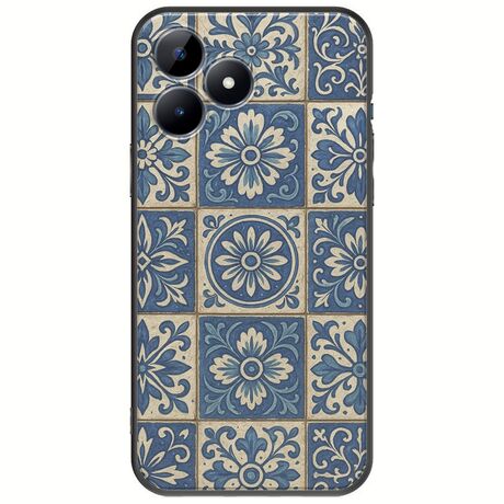 Aegean Mosaic Realme C53 Black TPU (Μαύρη Σιλικόνη)