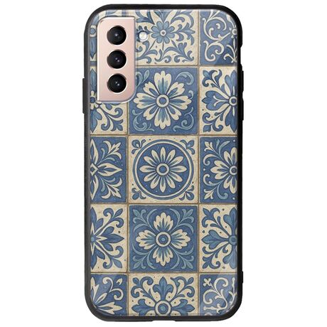 Aegean Mosaic Samsung Galaxy S21 Groove TPU (Tempered Glass και TPU)