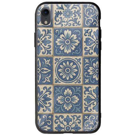 Aegean Mosaic iPhone XR Groove TPU (Tempered Glass και TPU)