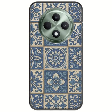 Aegean Mosaic Oppo Reno 12 F 5G Black TPU (Μαύρη Σιλικόνη)