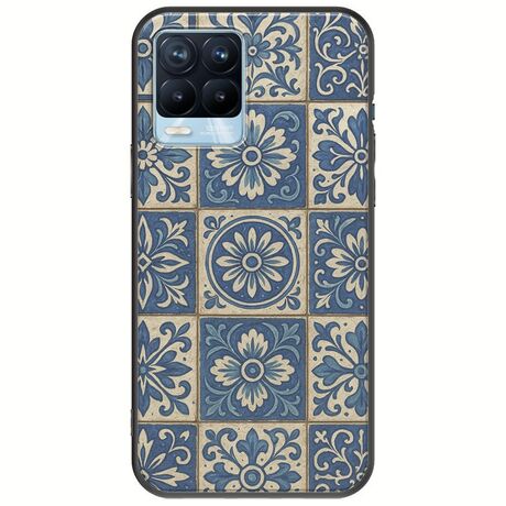 Aegean Mosaic Realme 8 / 8 Pro Black TPU (Μαύρη Σιλικόνη)