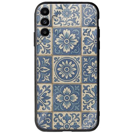 Aegean Mosaic Samsung Galaxy A04s Groove TPU (Tempered Glass και TPU)