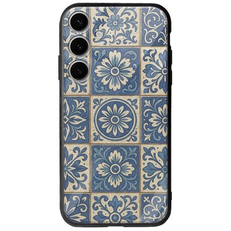Aegean Mosaic Samsung Galaxy A15 4G / 5G Groove TPU (Tempered Glass και TPU)