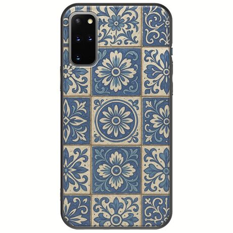 Aegean Mosaic Samsung Galaxy S20 Plus Black TPU (Μαύρη Σιλικόνη)