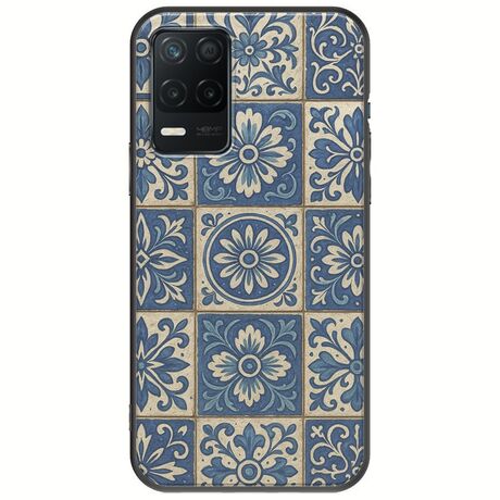 Aegean Mosaic Realme 8 5G Black TPU (Μαύρη Σιλικόνη)