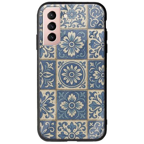 Aegean Mosaic Samsung Galaxy S22 Groove TPU (Tempered Glass και TPU)