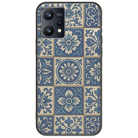 Aegean Mosaic Realme 9 4G Black TPU (Μαύρη Σιλικόνη)