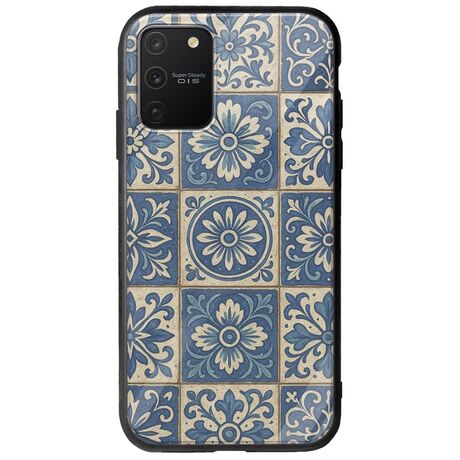 Aegean Mosaic Samsung Galaxy S10 Lite Groove TPU (Tempered Glass και TPU)