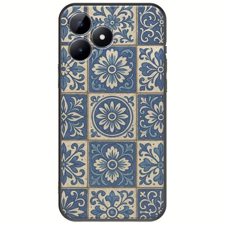 Aegean Mosaic Realme C51 Black TPU (Μαύρη Σιλικόνη)