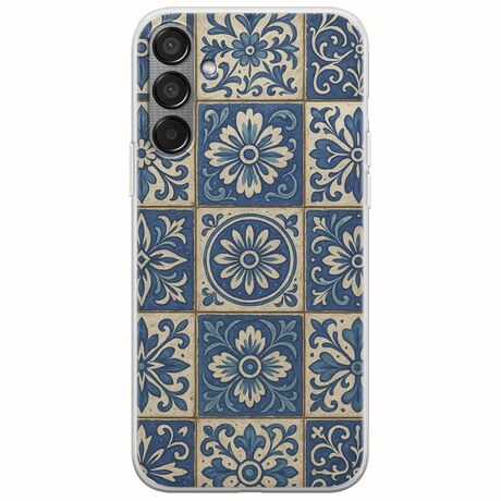 Aegean Mosaic Samsung Galaxy M55 5G Flexible TPU (Διάφανη Σιλικόνη)