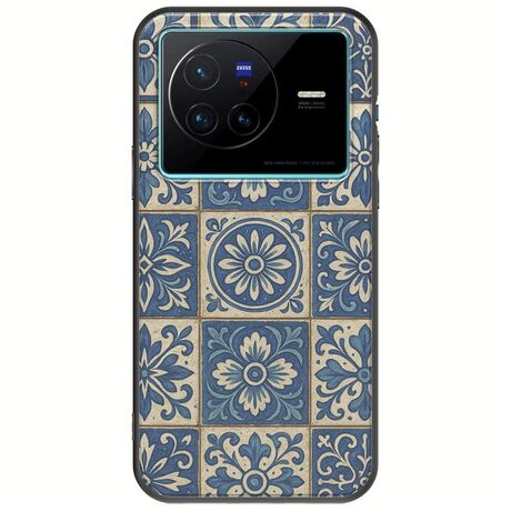 Aegean Mosaic Vivo X80 Black TPU (Μαύρη Σιλικόνη)
