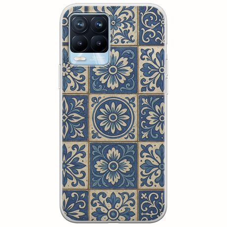 Aegean Mosaic Realme 8 / 8 Pro Flexible TPU (Διάφανη Σιλικόνη)