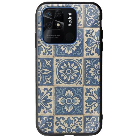 Aegean Mosaic Xiaomi Redmi 10C Groove TPU (Tempered Glass και TPU)