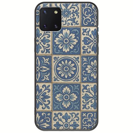 Aegean Mosaic Samsung Galaxy Note 10 Lite Black TPU (Μαύρη Σιλικόνη)