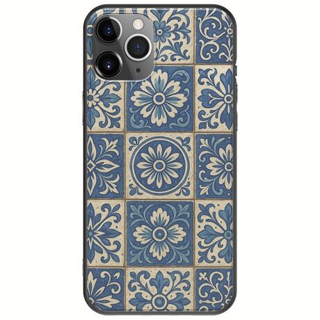 Aegean Mosaic iPhone 11 Pro Max Black TPU (Μαύρη Σιλικόνη)