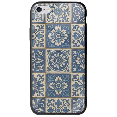 Aegean Mosaic iPhone 6/6s Groove TPU (Tempered Glass και TPU)
