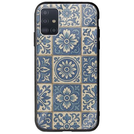 Aegean Mosaic Samsung Galaxy A71 Groove TPU (Tempered Glass και TPU)
