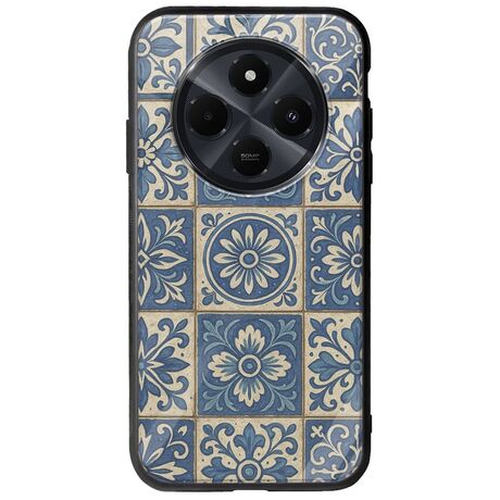 Aegean Mosaic Xiaomi Poco C75 4G Groove TPU (Tempered Glass και TPU)