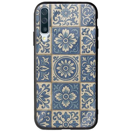 Aegean Mosaic Samsung Galaxy A50 Groove TPU (Tempered Glass και TPU)