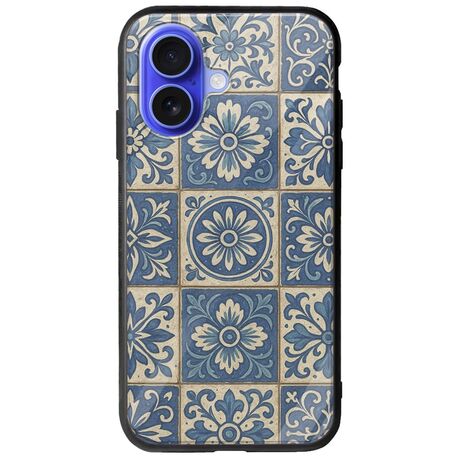 Aegean Mosaic iPhone 16 Groove TPU (Tempered Glass και TPU)