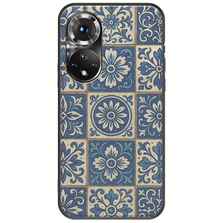 Aegean Mosaic Huawei Honor 50 Black TPU (Μαύρη Σιλικόνη)