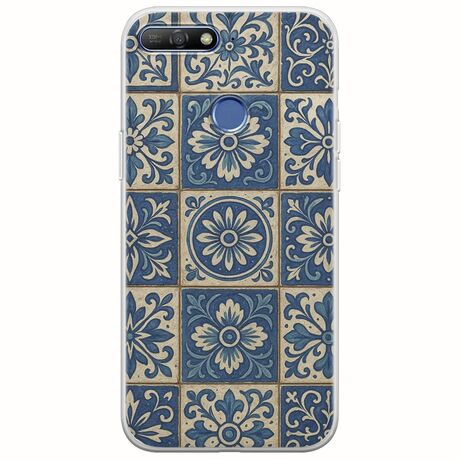 Aegean Mosaic Huawei Y6 Prime 2018 Flexible TPU (Διάφανη Σιλικόνη)