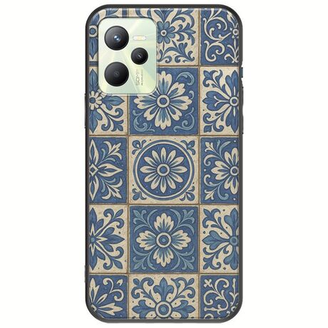 Aegean Mosaic Realme Narzo 50A Prime Black TPU (Μαύρη Σιλικόνη)